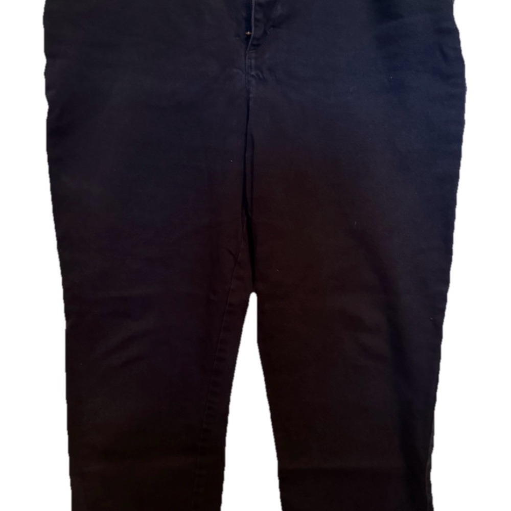 Gloria Vanderbilt Black Women's Amanda Jeans 16 Petite